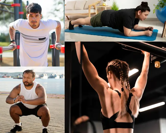 Todo tipo de personas, todo el mundo puede entrenar calistenia. La calistenia se puede adaptar a tu nivel, condición y características.